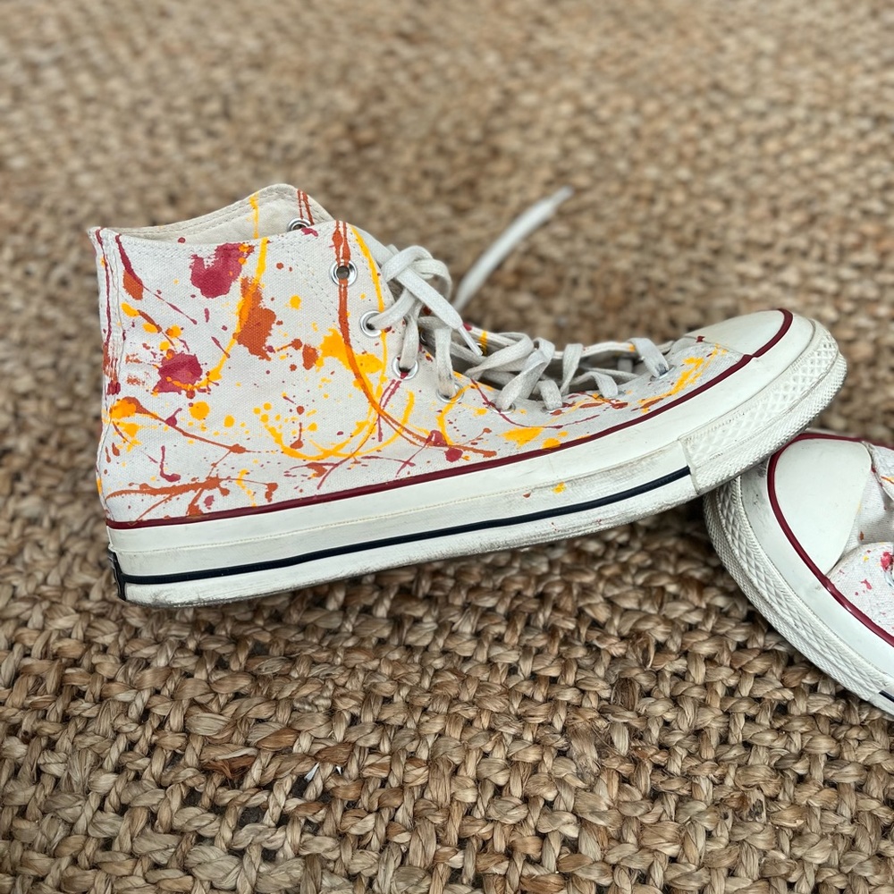 Hand painted converse - Picture 3 of 5